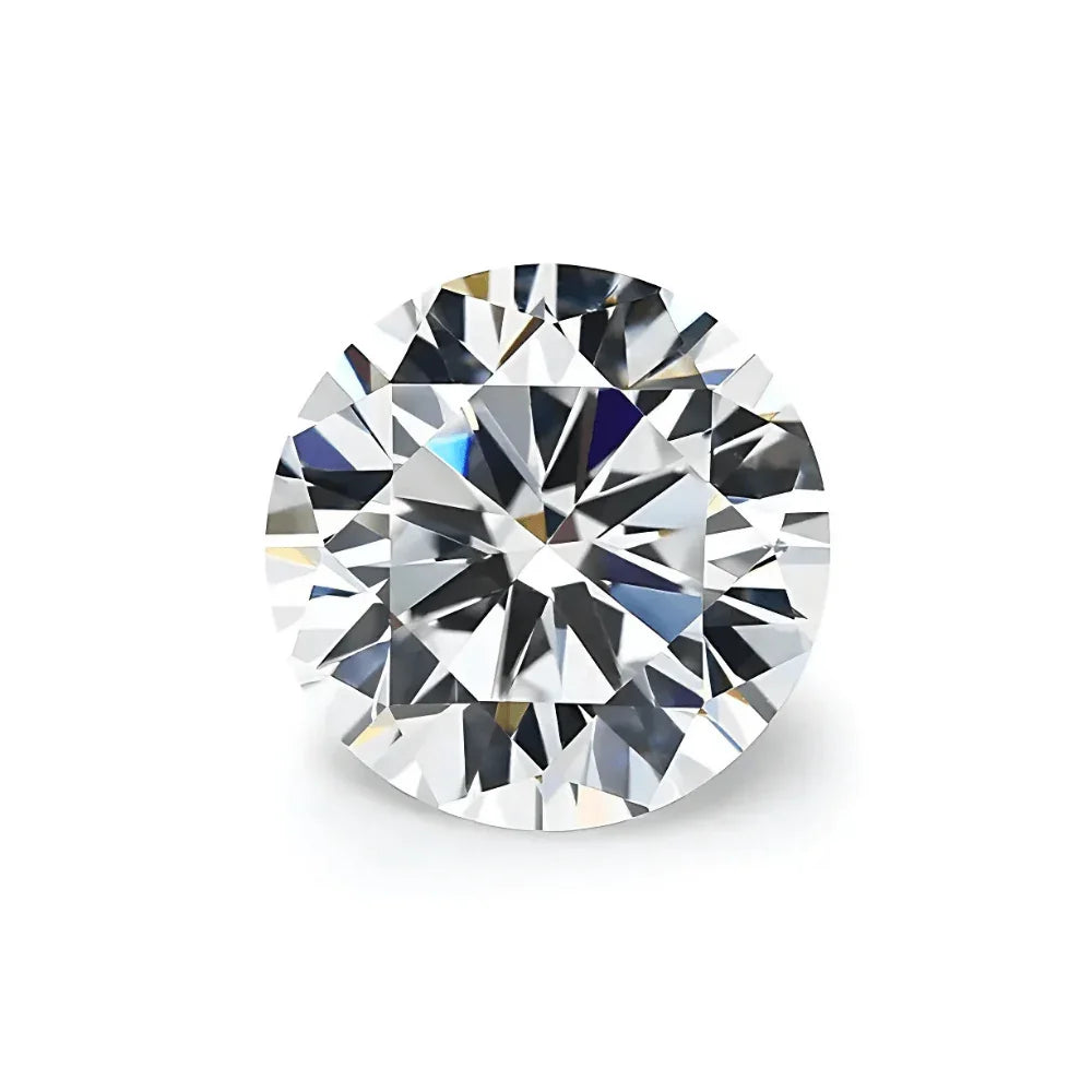 Moissanite Diamond | D Color, VVS1 Clarity Round Brilliant White - Ringshing.com