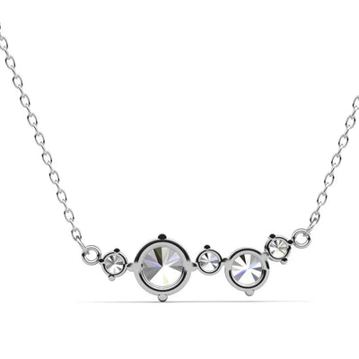 RSP-301 5PCS Original Moissanite Solitaire Pendant Necklace in Pure Silver - Ringshing.com