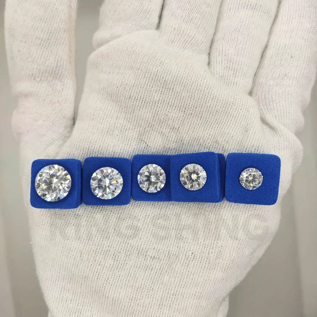 Moissanite Diamond | D Color, VVS1 Clarity Round Brilliant White - Ringshing.com