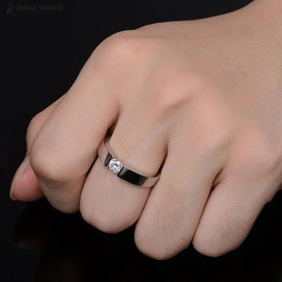 RSR-192 RSR 201 Original Moissanite Diamond Rings for Couple - Ringshing.com