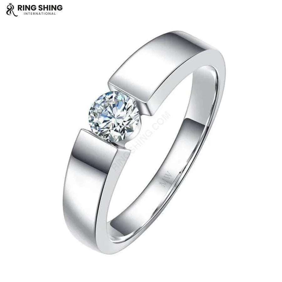 RSR-192 RSR 201 Original Moissanite Diamond Rings for Couple - Ringshing.com